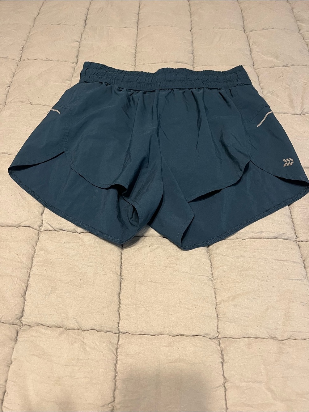 all in motion Navy Athletic Shorts with Elastic Waistband